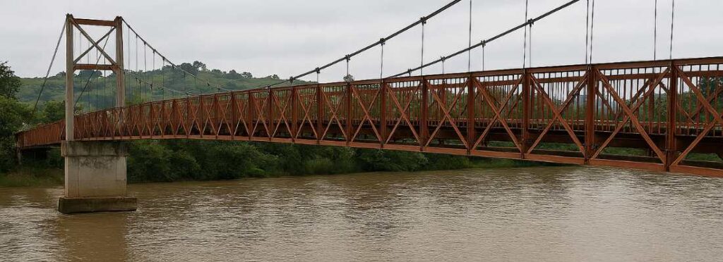 río Cauca en el sector de La María, municipio de Aguadas (Caldas)